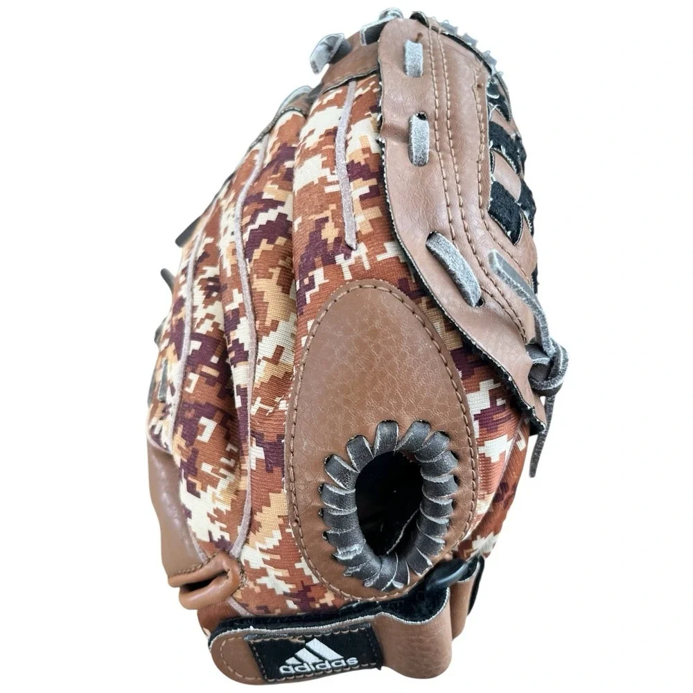 Adidas TS 1000 BDC Baseball Glove 10 Inch Youth Brown Camo Right Hand Throw Mitt